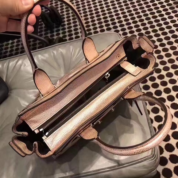 Coach swagger 27 medium size satchel bag NWT rose gold - Picture 10 of 12